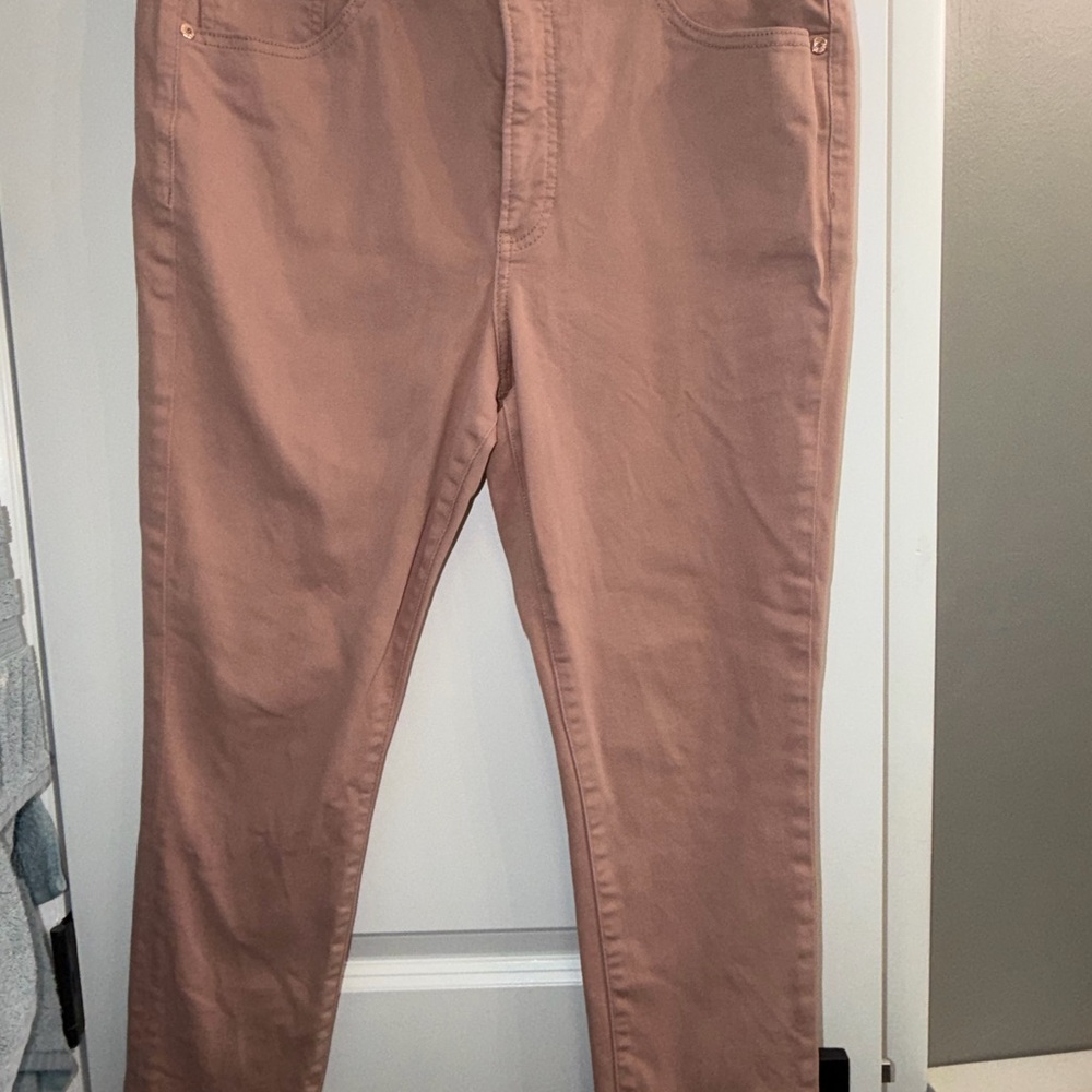 Express Women's Skinny Jeans - Dusty Rose Blush
